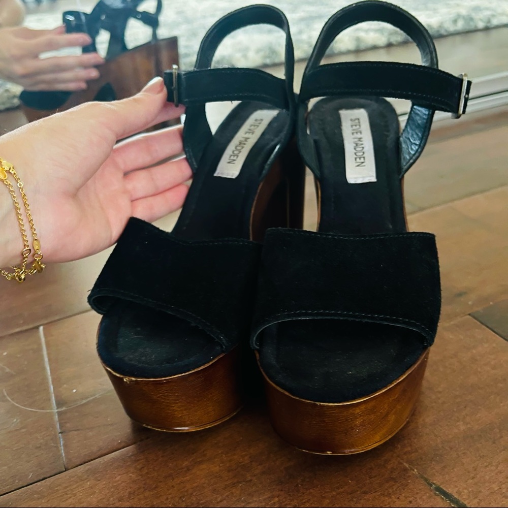 steve madden platform heels